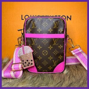 Louis Vuitton Monogram Brown Danube crossbody